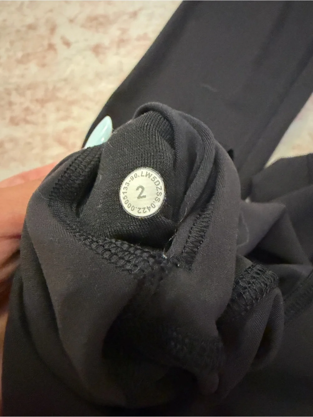 lululemon athletica Black High-Waist Athletic Leggings